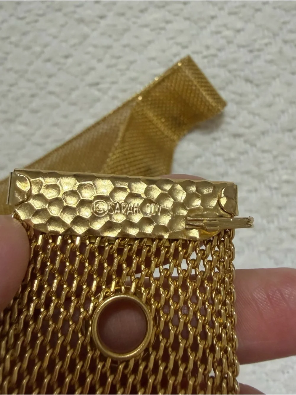 Sarah Coventry elegant gold
